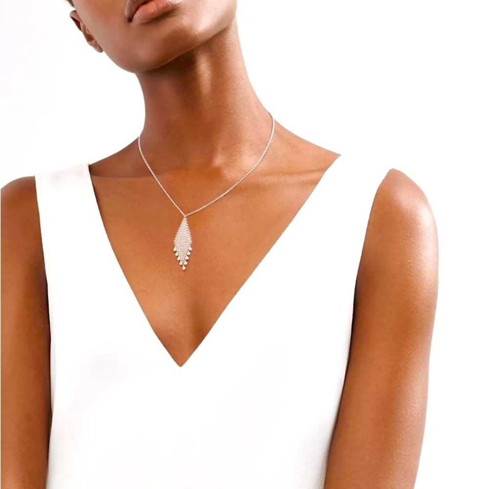 Tiffany & Co.’s Elsa Peretti - Sterling Silver Mesh Fringe Pendant